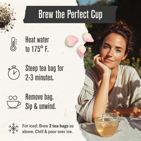 16 Numi Organic White Rose Tea, Tea Bags, White Tea & Fragrant Rosebuds, Low Caffeine