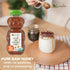 12 oz (3pack) Kevala Organic Raw Unfiltered Honey Bear - Gluten Free Sweetener with No Sugar Added, Maple Syrup