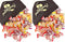 SweetGourmet Original Bonelle Fruit Jellies | Bulk Wrapped | Orange, Lemon, Strawberry,