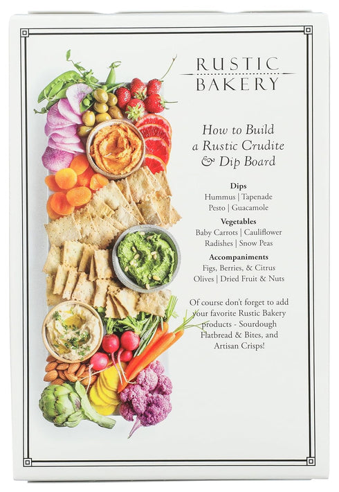 RUSTIC BAKERY Organic Rosemary Olive Oil Flatbread Bites, 4 OZ