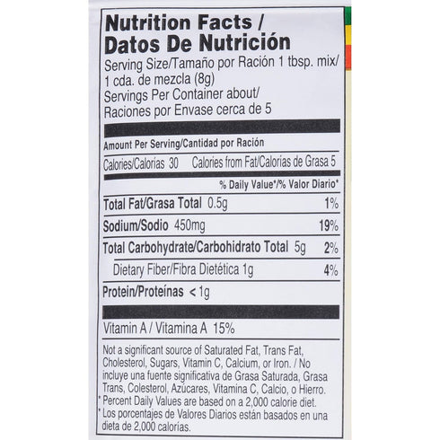 1.48 oz Lawry's Chili Spices & Seasonings Mix