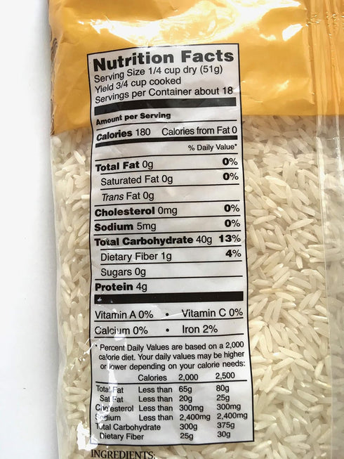 Trader Joe's WT.32OZ (2LBS) 908g Organic Basmati Rice NET