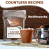 16 Oz 1 Lb Healthworks Superfoods Organic Cacao Powder - / - Cocoa Chocolate Substitute - Rich Chocolate Flavour