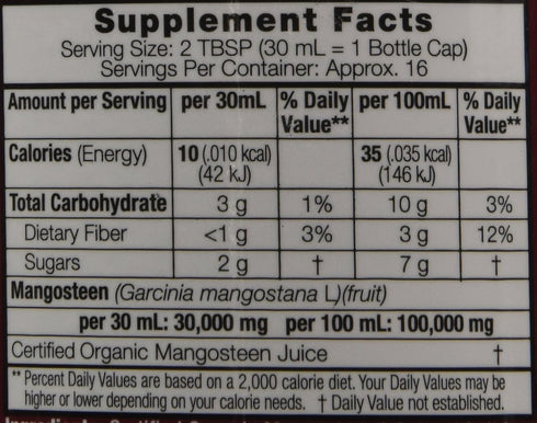 16-Ounce Dynamic Health Mangosteen Gold Juice