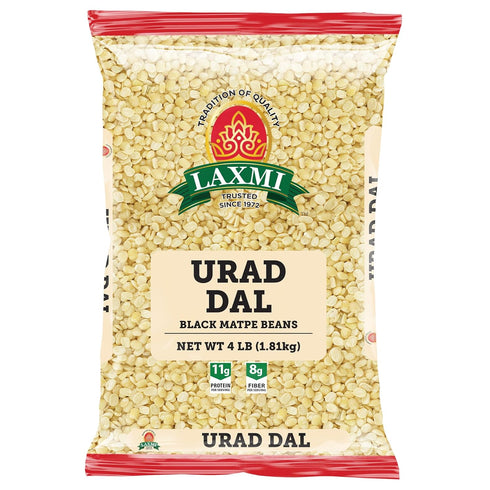 Laxmi Urad Dal (Unhusked Black Lentils) - Traditional Indian Foods - 2lbs