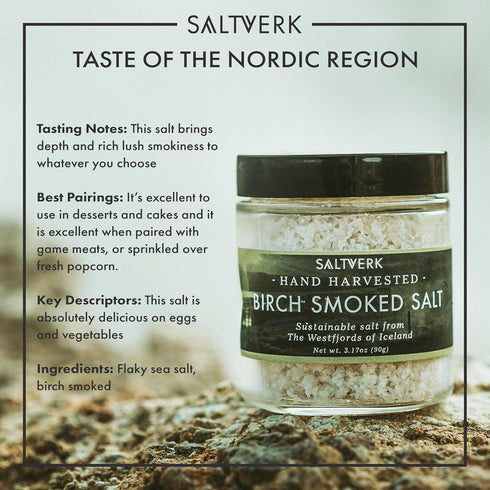 Flaky Pure & Birch Smoked Icelandic Sea Salt Bundle