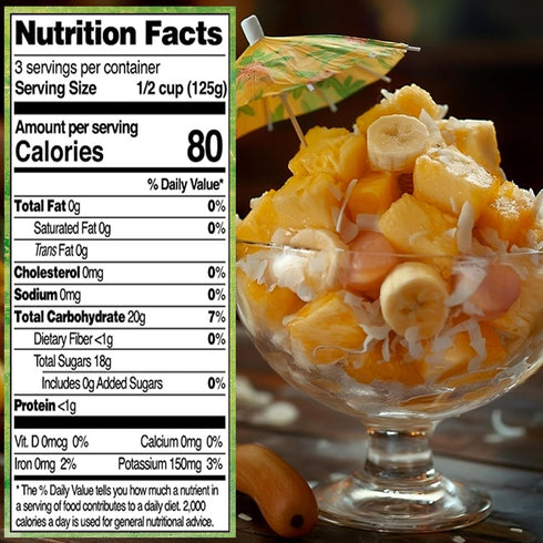 14 (Pack 6) Native Forest Organic Pineapple Chunks - Canned Pineapple Chunks in Juice, Canned Fruit - Ounce