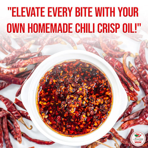 Sichuan Chili Flakes 1LB (16oz) - Traditional Red Pepper Spices for Thai, Korean, Mexican Dishes