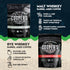 Set 4-Bag 4 (Pack 4)) Bourbon & Whiskey Barrel Aged Coffee Box - Roasted Coffee Sampler - Bourbon Colombian, Malt