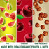 (16 1.4 OZ Happy Village Organic Fruit & Nut Bar, SWEET CHERRY | Gluten Free, No Refined Sugar, Kosher, Non-GMO, Vegan