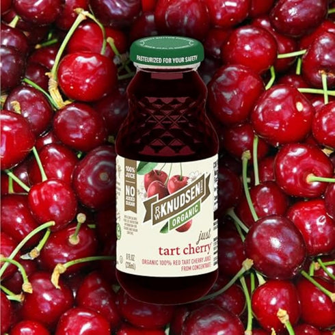 8 oz (12 Pack) R.W. Knudsen Organic Tart Cherry Juice, fl