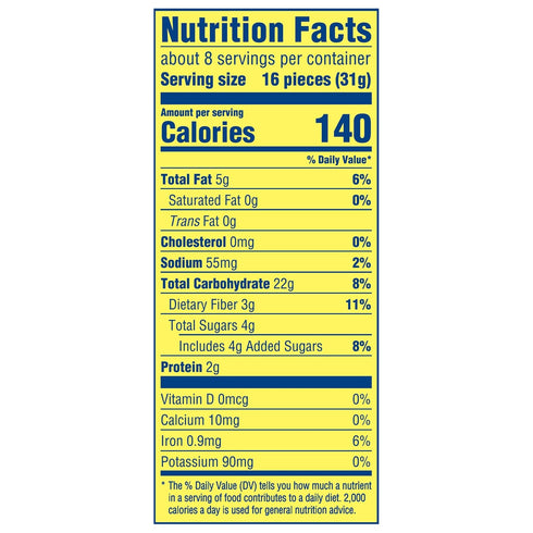 6 8.5 oz Wheat Thins Hint of Salt Low Sodium Snacks, Whole Grain Wheat Crackers, Bulk Snack Crackers, - Boxes