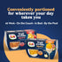 4.3oz 24 Dole Fruit Bowls Low Fat Peaches & Creme Parfait Snacks, Total Cups, Gluten & Dairy Free, Bulk Lunch Snacks