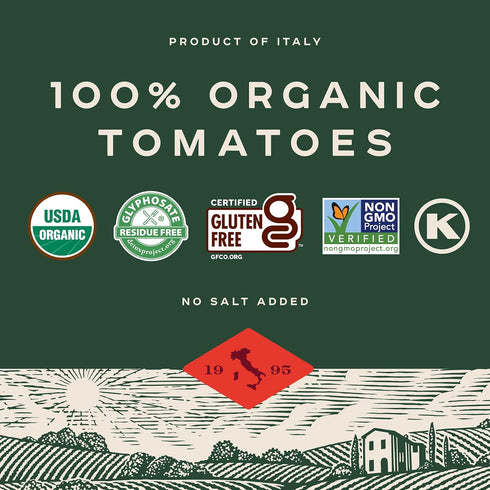 28.2 Oz Bionaturae Organic Whole Peeled Tomatoes Canned - Tomatoes Organic, Keto Friendly, Non-GMO, No Added Sugar, No