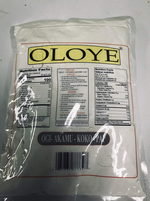 Oloye 2lbs fermented corn flour (pap/ogi)