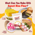 16oz (Pack 1) Sunny's Farm Sweet White Rice Flour - Glutinous Rice Flour for Sourdough Bread, Gluten-Free, Non-GMO