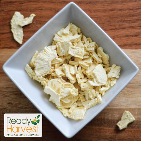#10 30-Year Ready Harvest Freeze Dried Food - Pineapple Chunks | Emergency Storage | Whole Food | Can | Shelf Life |