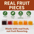 Sweetifi (320gr/11Oz) Mixed Fruit Turkish Delight, Premium Chewy Gourmet Vegan Candy Made with Real Fruit, Gluten Free