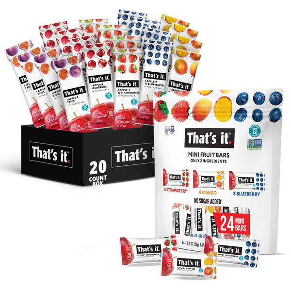 That's it Fruit Bars Snack Gift Box With Mini Fruit Bars Variety