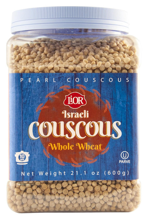 LiOR Israeli Pearl Couscous | Whole Wheat | Toasted Pasta | Non-Gmo