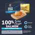 6oz 6 SeaBear Wild Alaska Pink Smoked Salmon, Fillet, Shelf-Stable Wild Caught Smoked Salmon Fillet, Ready to Eat
