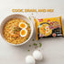 24-Pack (4.6 oz 105 4 VIFON Mixed Salted Egg Instant Noodles, Hot Flavor (M Trn Trng Mui Cay), / g each) | Dried Mix |