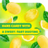 1 Pack Lemon Drops Hard Candy - Pound - Sanded Lemon Candy with Sweet and Tart Citrus Flavor - Old Fashioned Yellow