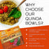10g Packet (5-Pack) Wild Zora Organic Quinoa Bowls - Quick Prepared Meals, Instant Tasty Bowls, Pantry Staples