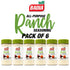 Badia Ranch All Purpose Seasoning, 5 Ounce - Pack of 6, Off White with Parsley