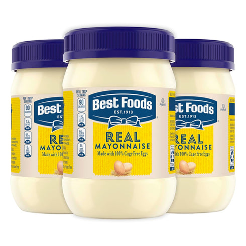 Best Foods Real, Mayonnaise, 15 oz, 4 Pack
