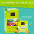 Hawaiian Natural Passion Fruit Orange Flavored Organic Tea - Tropical Fruit Green & Black Tea Blend, 20 Bags, Perfect