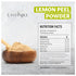 6.4oz Eastanbul Lemon Peel Powder, Lemon Peel Ground, Pure Citrus Powder, Dry Lime Ground for Baking, Cooking, Teas