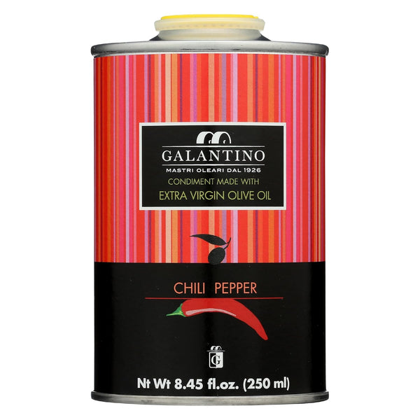 Galantino Chili Pepper Extra Virgin Olive Oil, 8.45 FZ