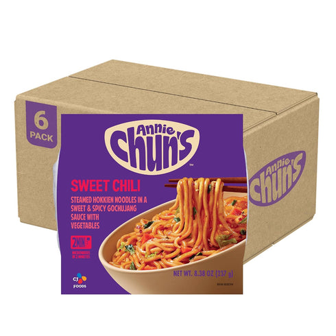 Annie Chun's Sweet Chili Noodle Bowl, 8.38 oz (Pack of 6)