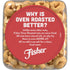 24 (Pack 2) Fisher Oven Roasted Never Fried Whole Cashews, Ounces, Snacks for Adults, Made With Sea Salt, No Added