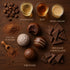 (16 ANDY ANAND CHOCOLATIER Assorted Belgian Chocolate Truffles Gift Box Handmade Creamy Filled Gourmet Chocolates