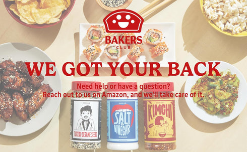 Bakers Club White Distilled Vinegar Powder - 13 oz - Tangy & Sweet Seasoning Blend for Fries, Wings