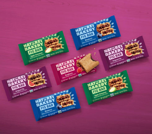 1 6 packs (6 packs) Natures Bakery Whole Wheat Fig Bars, Original Fig, Real Fruit, Vegan, Non-GMO, Snack Bar, box