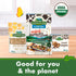 10.7 oz Cascadian Farm Organic Mini Cookies 'n' Crme, Gluten Free Cereal, Made with Whole Grain, Non-GMO