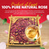 4 OZ Greenhilltea Premium Dried Rose Petals - Rose Tea - Edible Flowers for drinks, Baking, Desserts, Cocktails