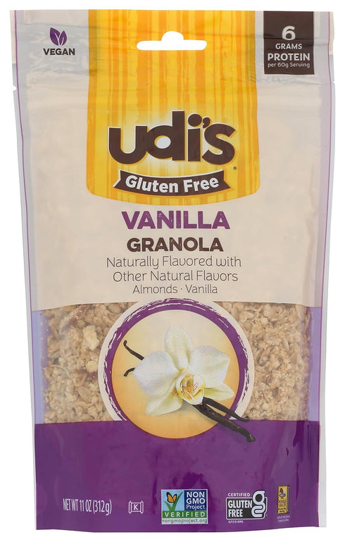Udi's UDIS GLUTEN FREE FOODS Vanilla Granola Bag, 11 OZ