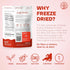 Jungle Powders Strawberry Powder, 3.5 Ounce Bag of Freeze Dried Strawberry Powder for Baking and Smoothies