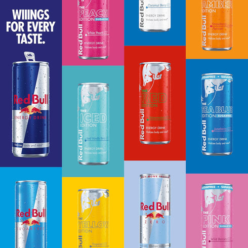 12 oz., 114mg Pack 4 Red Bull Zero Energy Drink, fl. with Caffeine, Taurine & B Vitamins, of cans