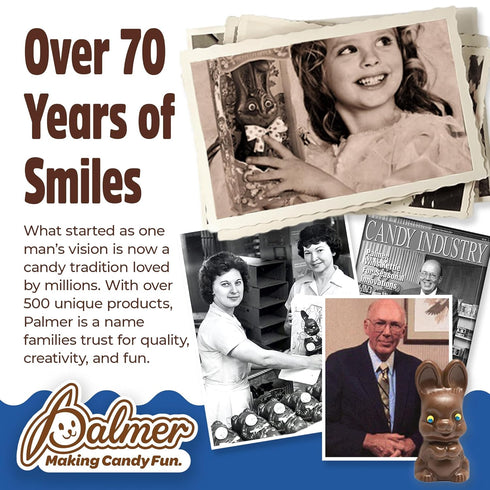 1948 (12oz) RM Palmer Peanut Butter Cups, Creamy, Rich and Chocolaty, Making Candy Fun Since