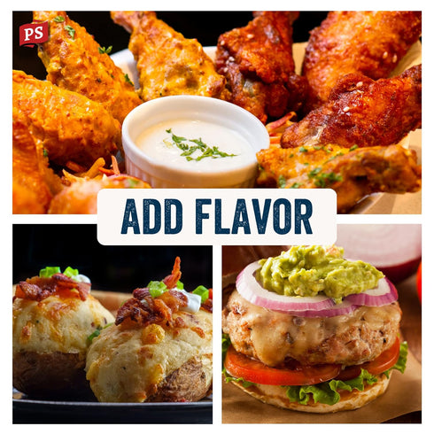 PS Seasoning Bacon Bomb - Jalapeno Hickory Seasoning, All Purpose Bacon Seasoning for Steaks, Pork, Chicken, Beef,