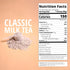 25g 19 Classic Milk Tea Protein Powder | Grass-Fed Whey Protein Isolate Powder | Gluten-Free & Soy-Free Bubble Tea