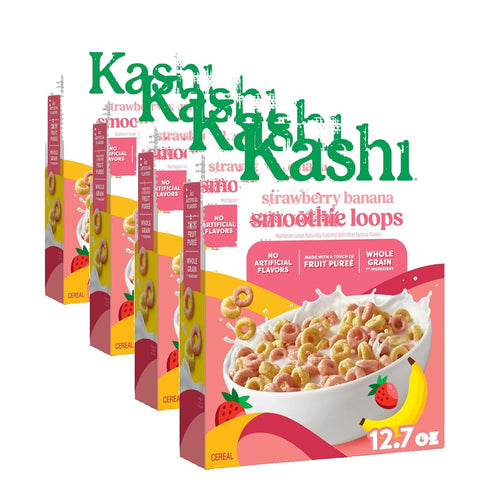 Kashi Misc-Ready To Eat Cereal Strawberry Banana 12.7oz (Pack of 4)
