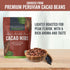 Viva Naturals Organic Cacao Nibs, 8 oz - Keto Friendly, Unsweetened Chocolate Chip Substitute