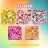 1 lb Gummies Bubs Swedish Candy Mix Mini Vegan & Gelatin Free Sweet & Sour | Assorted Skulls & Ovals | Banana/Toffee