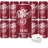 BAY AREA MARKETPLACE Dr. Pepper Mini Cans, 7.5oz Cans, (Pack of 10) with Napkins